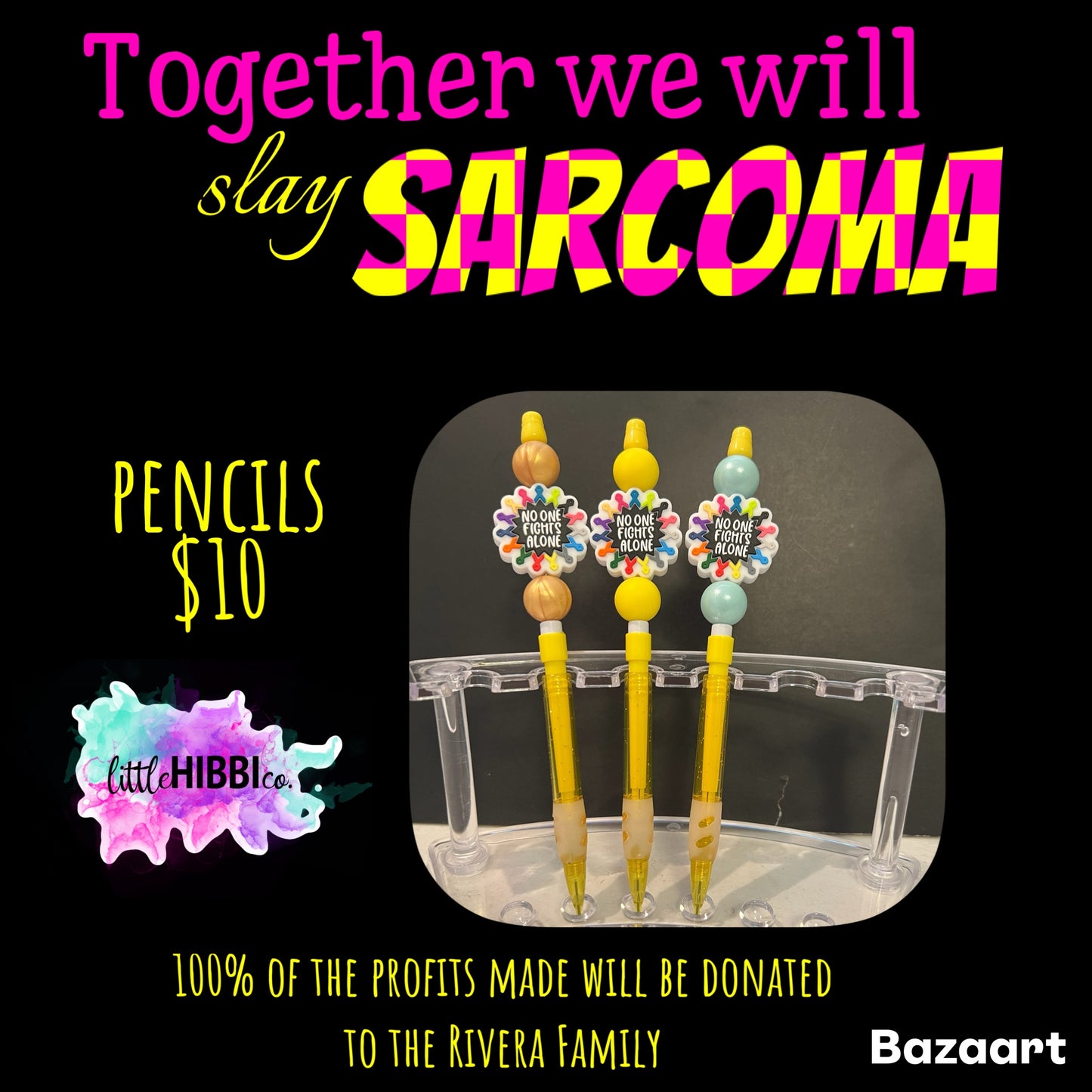 Slay Sarcoma Pencils