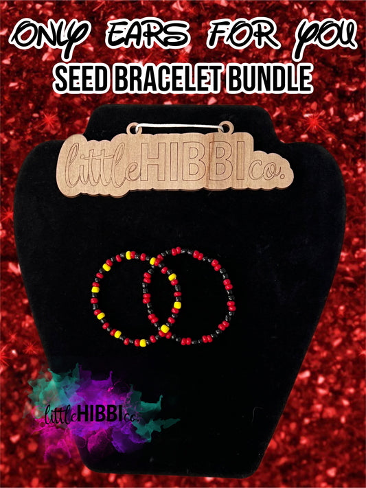 Only Ears for You Seed Bracelet bundle